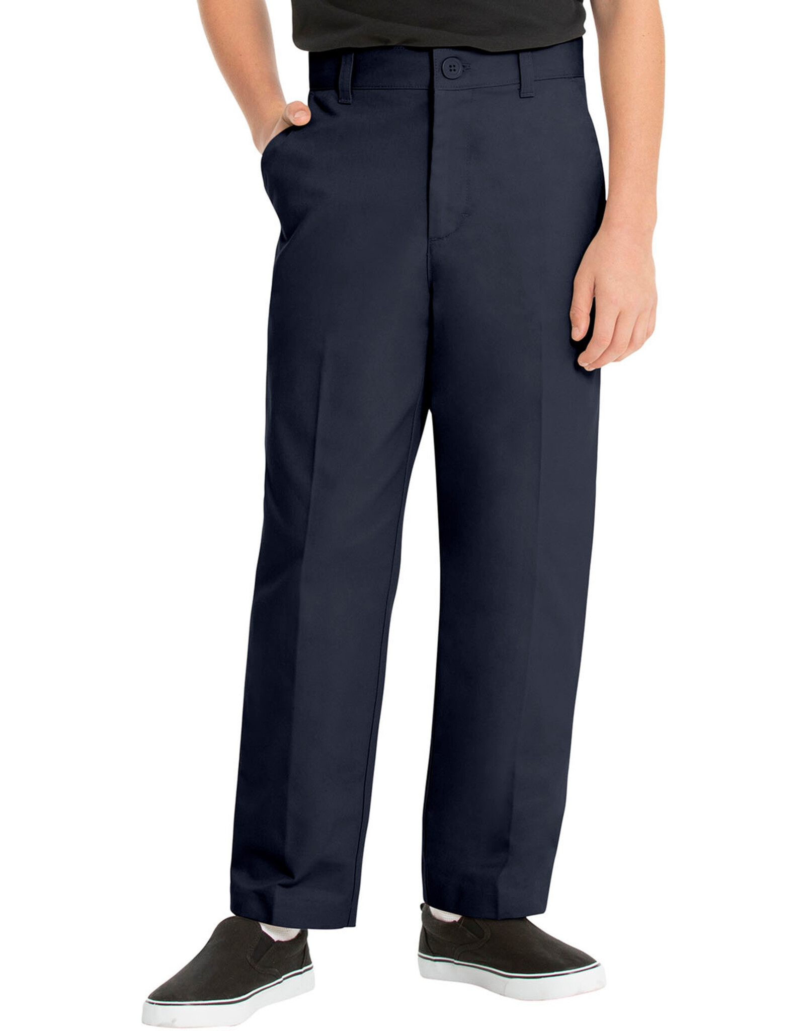 Classroom Flat Front Boys Husky Pants