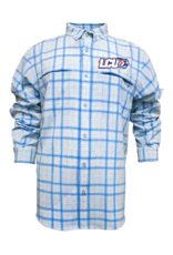 LCU Plaid Fishing shirt  ORDER-  will text when ready for pickup
