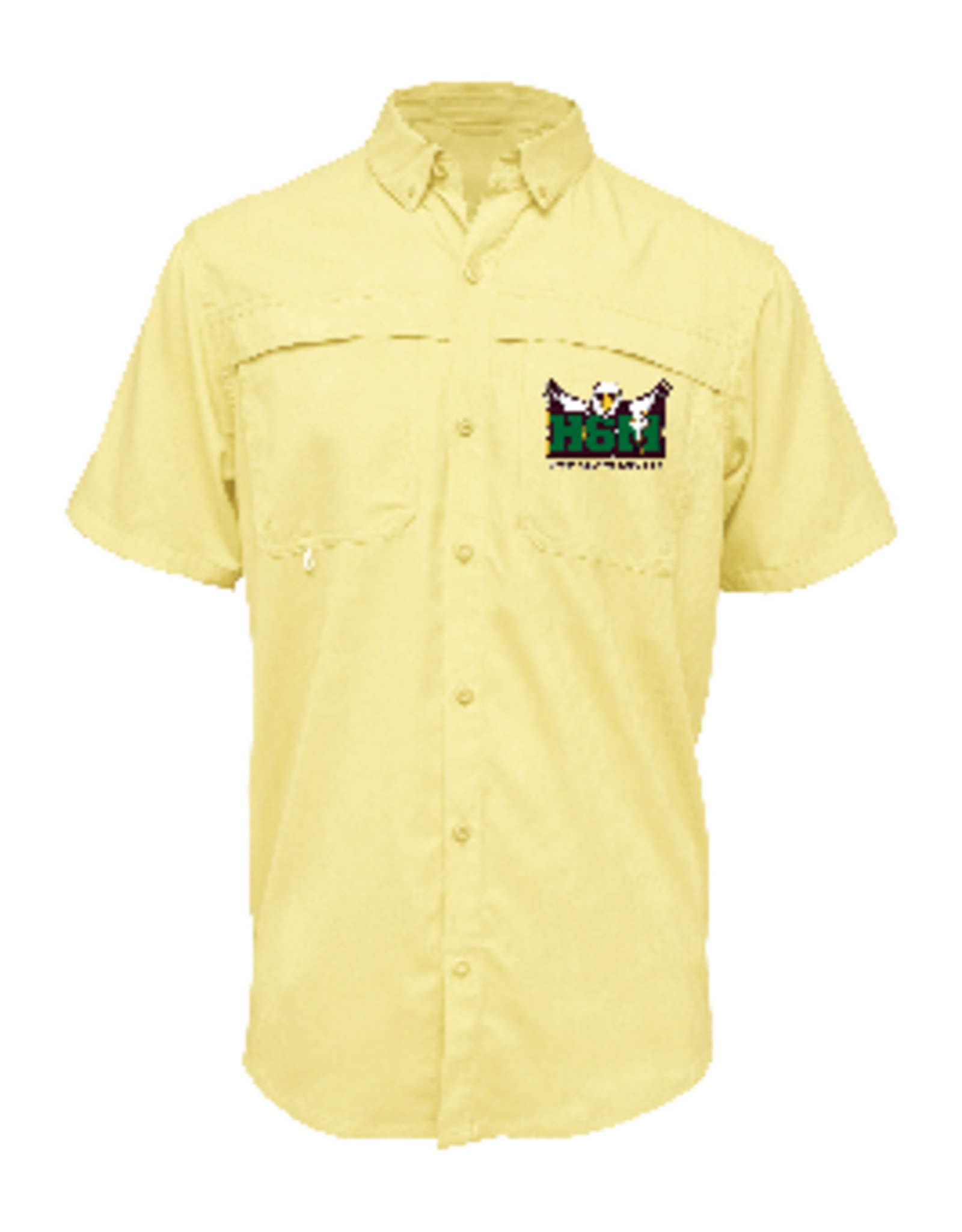 HSM MENS hing Shirt yellow