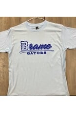BRAME GATORS  on light blue tee