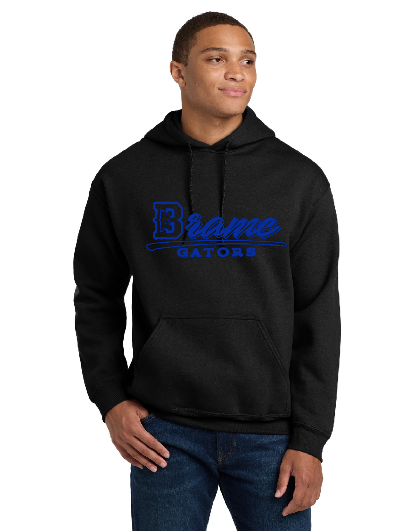 Brame Gators w/ tail Black Hoodie