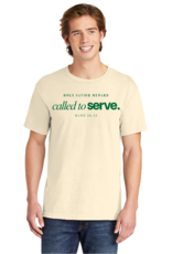Comfort Colors HSM Serve IVORY Campus Ministry Tee- ORDER- passed out at school