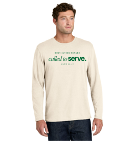 Comfort Colors HSM Serve IVORY Campus Ministry LONG SLEEVE Tee- ORDER- passed out at school