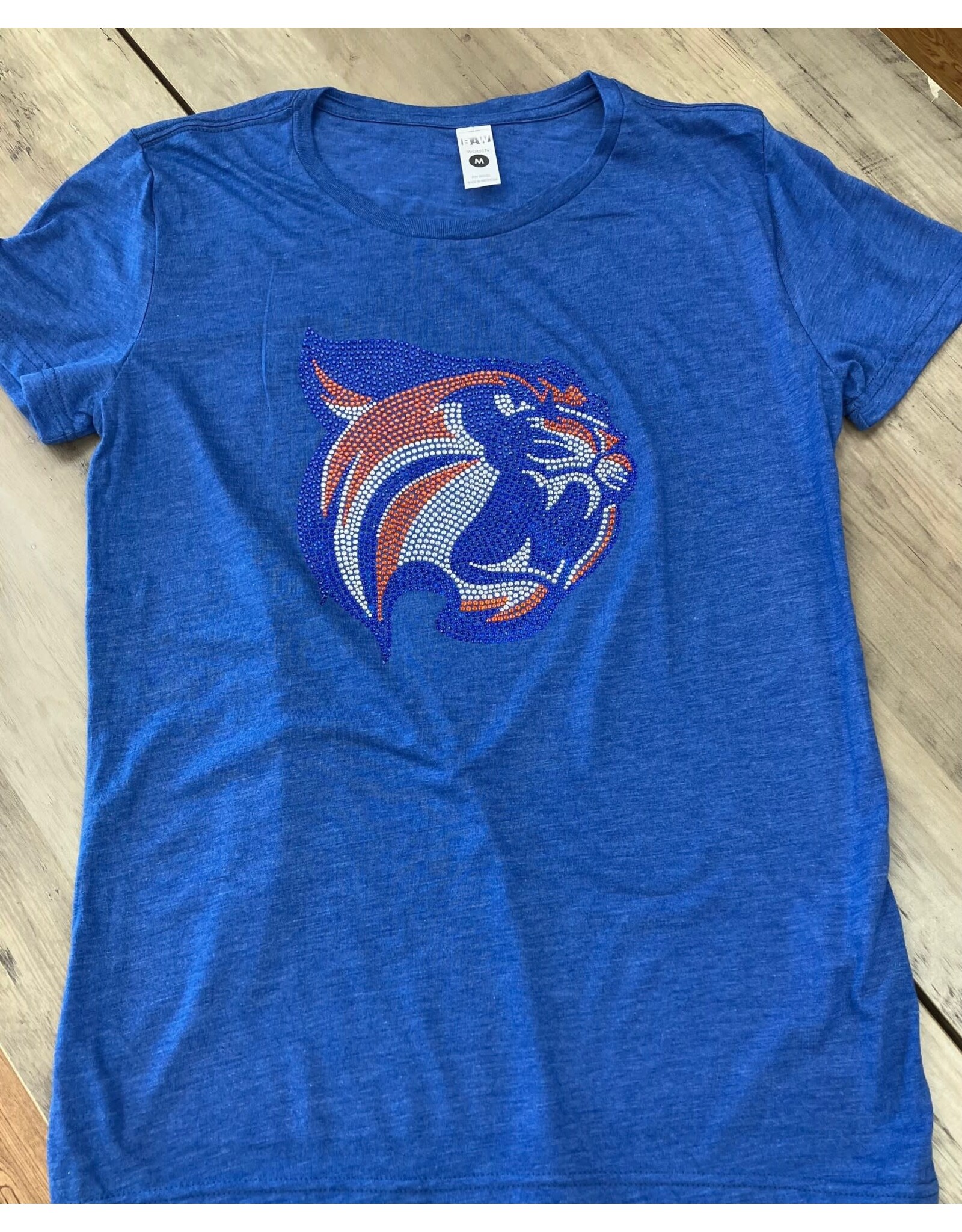 Wildcat Royal Rhinestone Tee