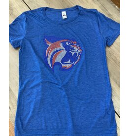Wildcat Royal Rhinestone Tee