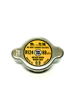 Radiator Cap - Japanese 0.9 Bar (13 PSI) rated with Silicone Rubber seals (Futaba - Japan)