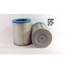 Air Filter, Nissan Terrano (not Mk II) TD27 1986-on (162mm tall x 127mm od x 76mm id  closed on one end)