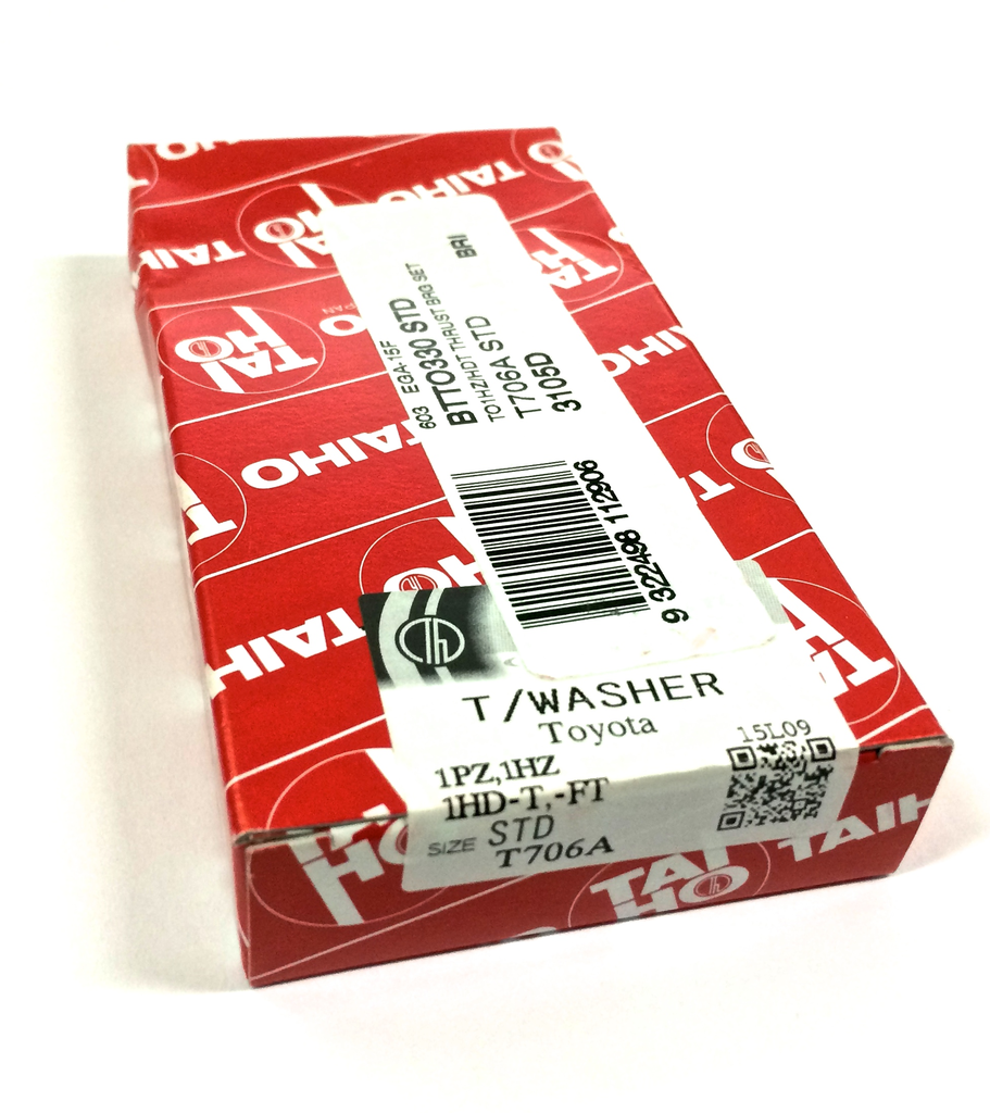 Taiho Thrust Bearing Set for Main Bearing - Toyota 1PZ, 1HZ, 1HDT Standard size - 11011-17010 Std.