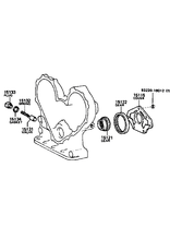Timing Gear Casing Assembly (inner) - Toyota 3B - 11301-56030
