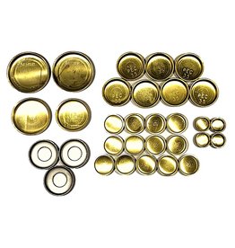 Freeze Plug Kit - 1HZ, 1HDT (1HDFT) Toyota Land Cruiser Engine (31 pcs brass frost plug) - PKETO330