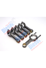 Forged Billet 4340 I-Beam Con Rods, Toyota 1HDT, 1HZ-T, 1HDFT  - Set of 6 matched rods