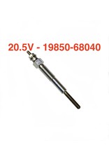 Glow Plug - 20.5V plug - Toyota Land Cruiser HJ60 2H & BJ42, BJ70 3B w/24V Manual Glow system - 19850-68040