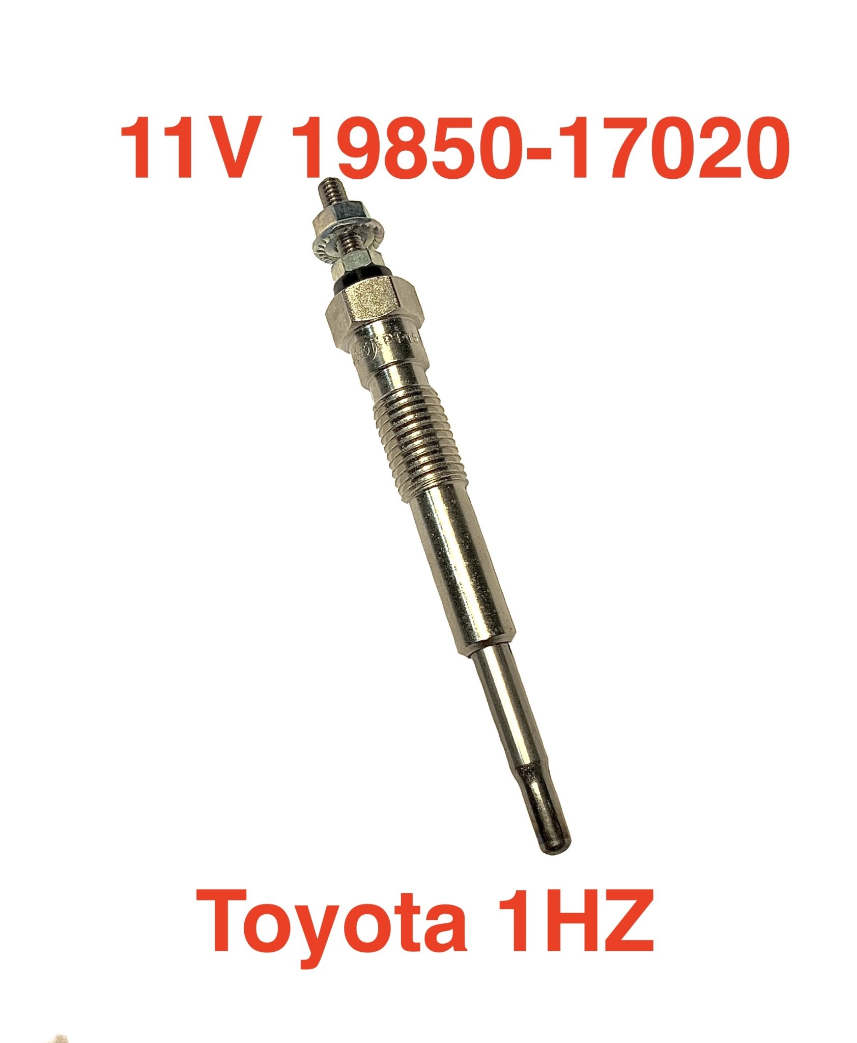 Glow Plug 11V (12V)  Land Cruiser 70 Heavy Duty with 1HZ 01/1998-2019 - 19850-17020 AM