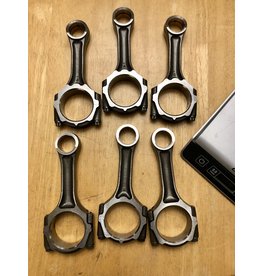 Used Connecting Rods, Toyota 1HZ-T, 1HDT, 1HD-FT, 1HD-FTE - 6 individual rods - 13201-17022