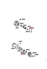 Seal Ring for Aisin Winch - 38187-60170