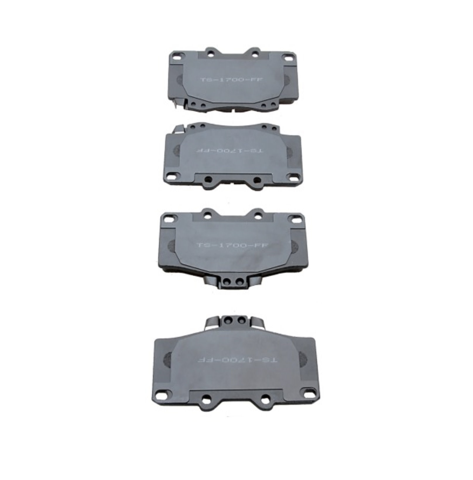 Brake Pads, Front - Ceramic - Land Cruiser 70 Series w/high pinion 8" diff - Prado LJ78, KZJ78, Land Cruiser HZJ73, HZJ77 etc.