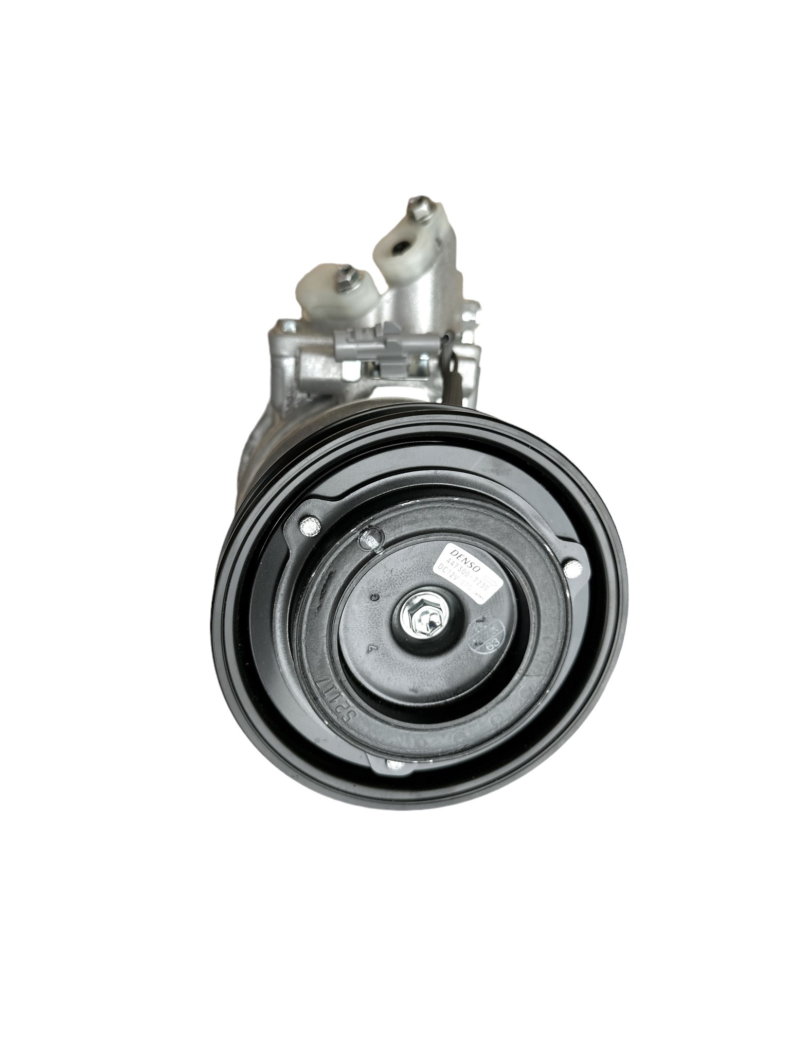 AC Compressor (R134a) - Denso 10PA17 Toyota Land Cruiser HDJ100 w/1HDFTE (& Rear AC) 4 groove pulley - 88320-60720 OEM