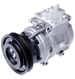 AC Compressor (R134a) - Denso 10PA15L Toyota Land Cruiser with 1HDFTE (w/o Rear AC)  4 groove 126.0mm pulley - 88320-60700