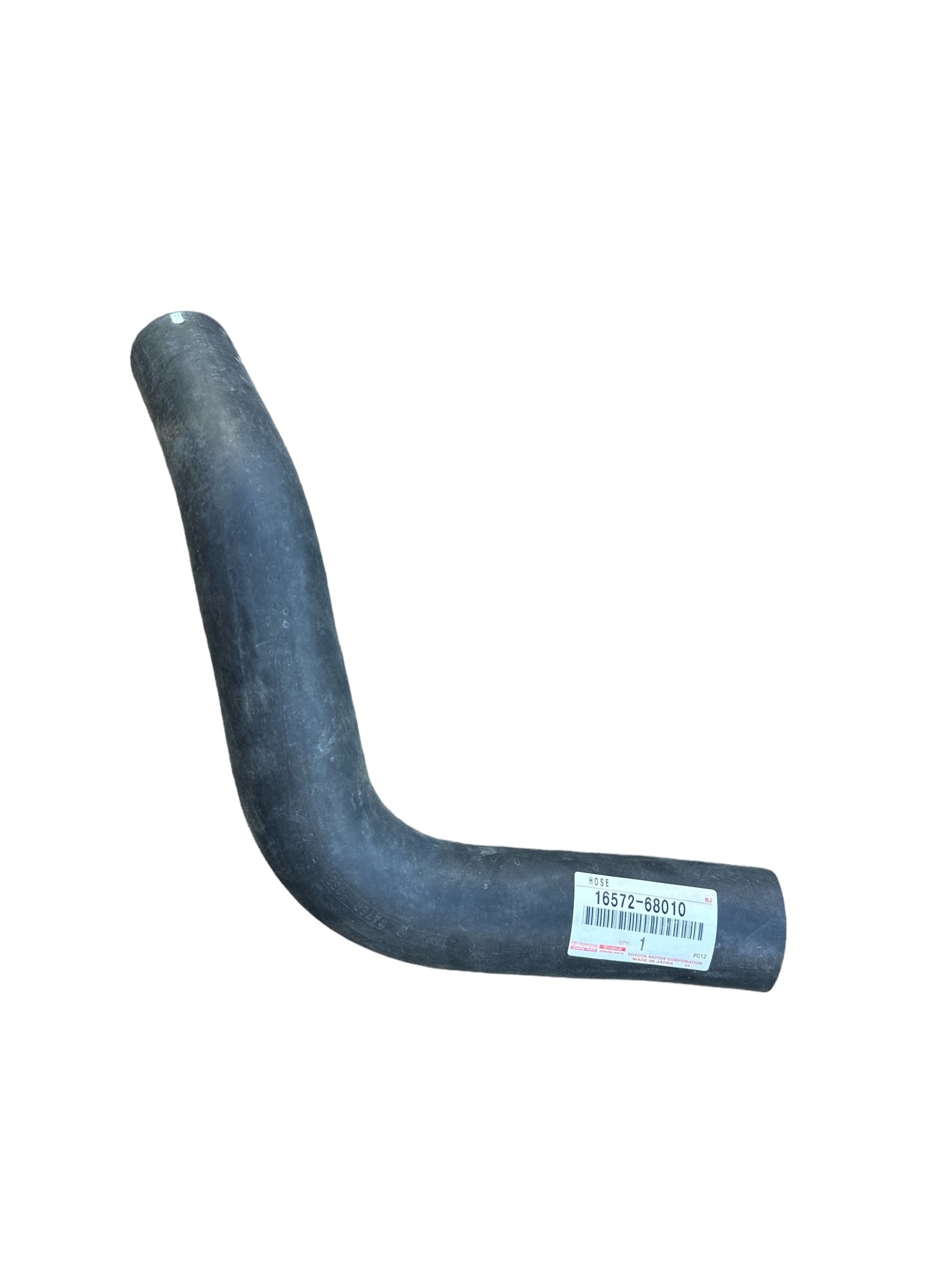 Radiator Hose, Lower - Land Cruiser 60 Series HJ60, HJ61 - 2H & 12HT engine - 16572-68010