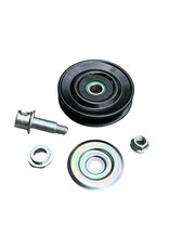 AC Pulley, Idler/Tensioner - Toyota 2H, 12HT, 1HZ, 1HDT & others - with bracket OEM - 88440-35010