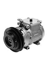 AC Compressor 1HZ, 1HDT - Denso 10PA15C - Toyota Land Cruiser HDJ80, HDJ81, HZJ80, HZJ81  w/pulley & clutch (12V)