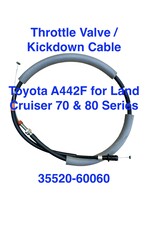 Throttle Valve / Kickdown Cable - A442F - 35520-60060