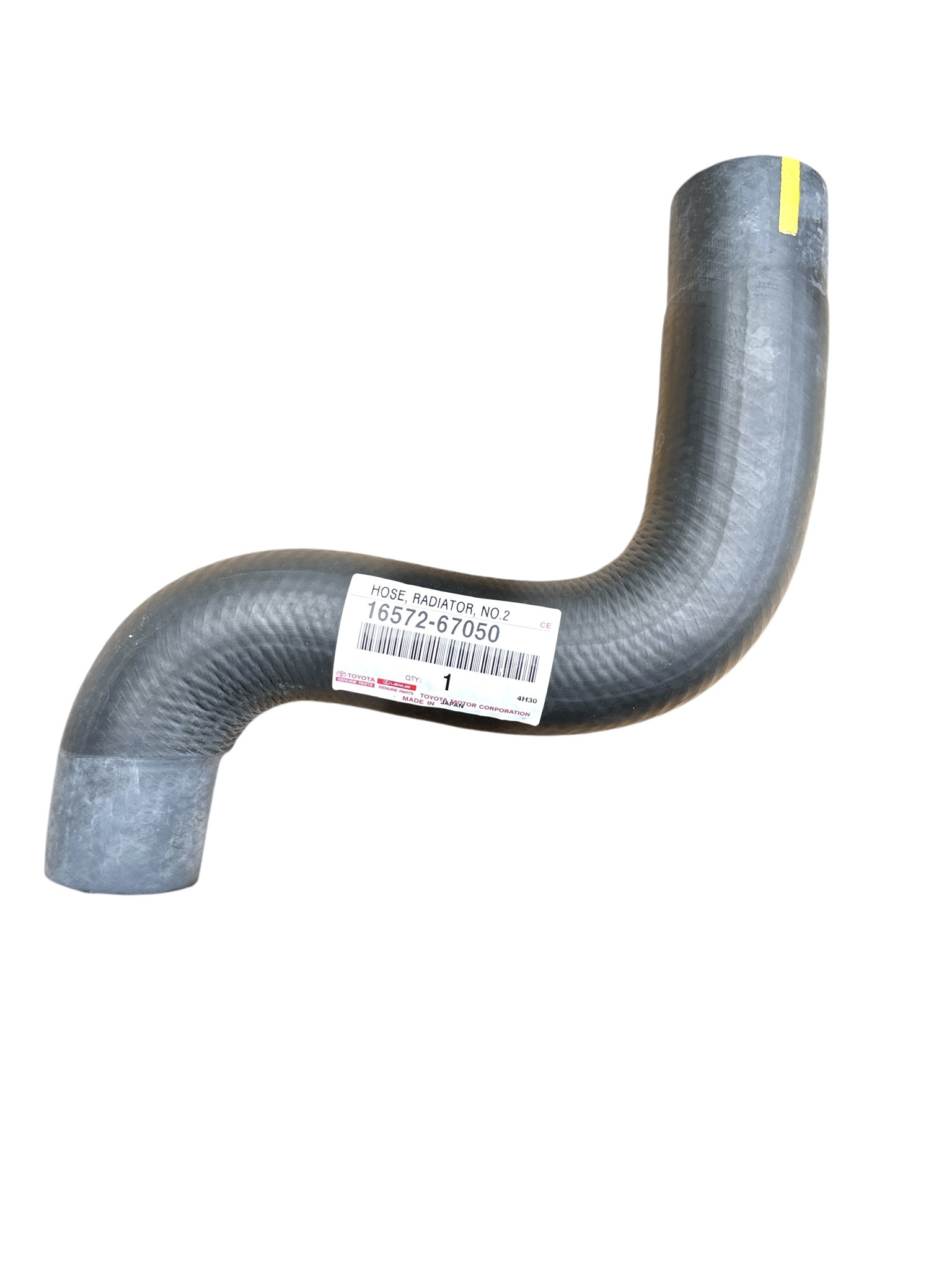 Radiator Hose, Lower - Toyota Hilux Surf KZN130 1KZTE - 16572-67050