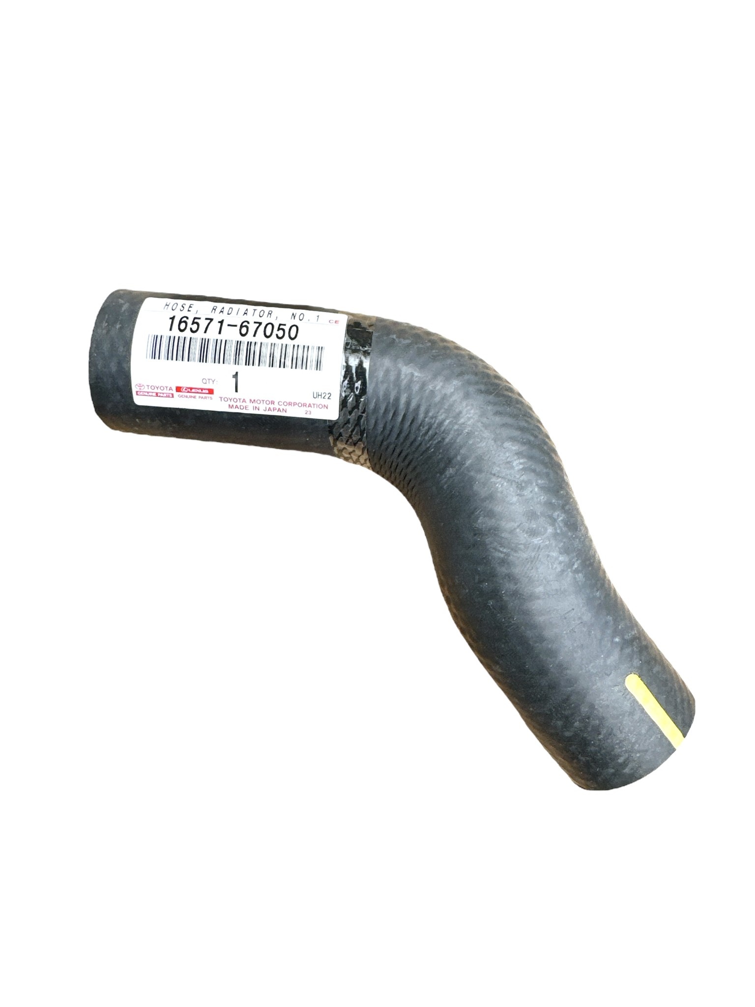 Radiator Hose, Upper - Hilux Surf KZN130 -1KZTE - 16571-67050