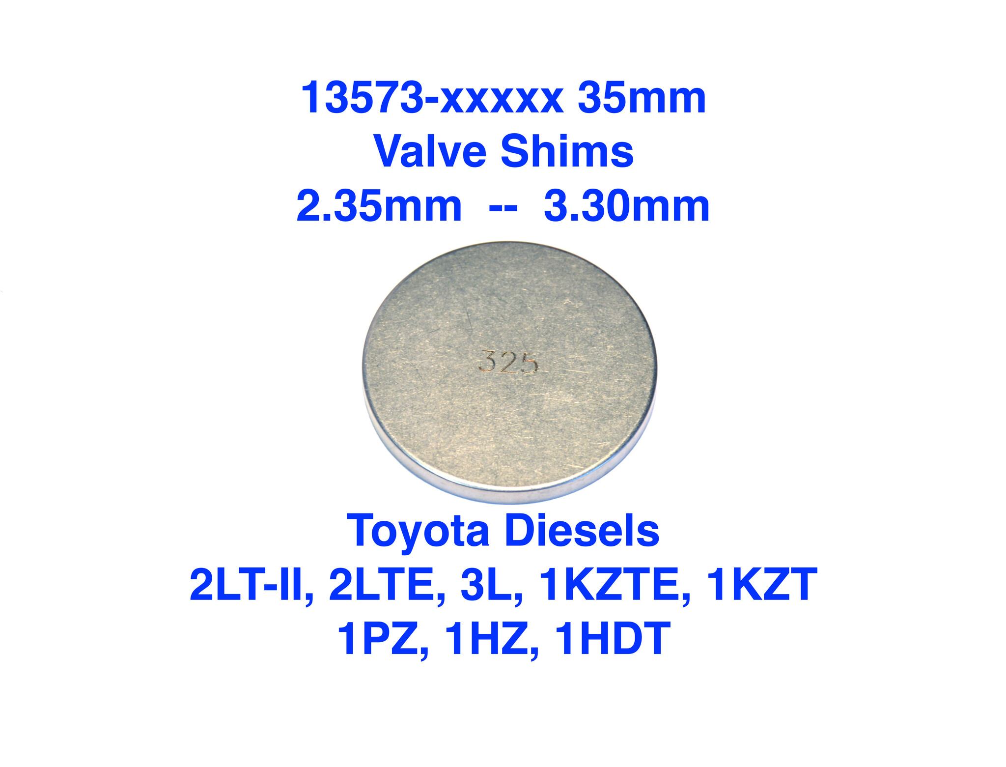 12 x Valve Lifters for Toyota Landcruiser HDJ80 4.2 1HZ 12 x Valve Lifters for Toyota Landcruiser HDJ80 4.2 1HZ