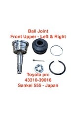 Ball Joint, Upper Front LH & RH  - Sankei 555 - SB3561 - 43310-39016