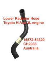 Radiator Hose, Lower - HiAce 3L - 16572-54320