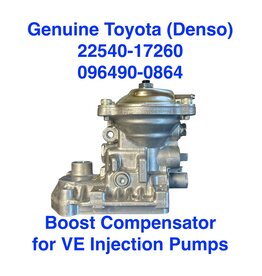 Boost Compensator, Denso - for VE Pumps 1HZ - 22540-17260 / 096490-0864
