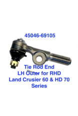 LH Outer Tie Rod End - RHD Land Cruiser 60 & HD 70 Series LH Outer Tie Rod End - RHD Land Cruiser 60 & HD 70 Series