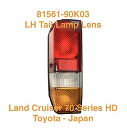 Tail Lamp Assembly, LH - Land Cruiser 70 Series HD - BJ70, BJ71, BJ73, BJ74, HZJ70, HZJ73 - 81561-90K03