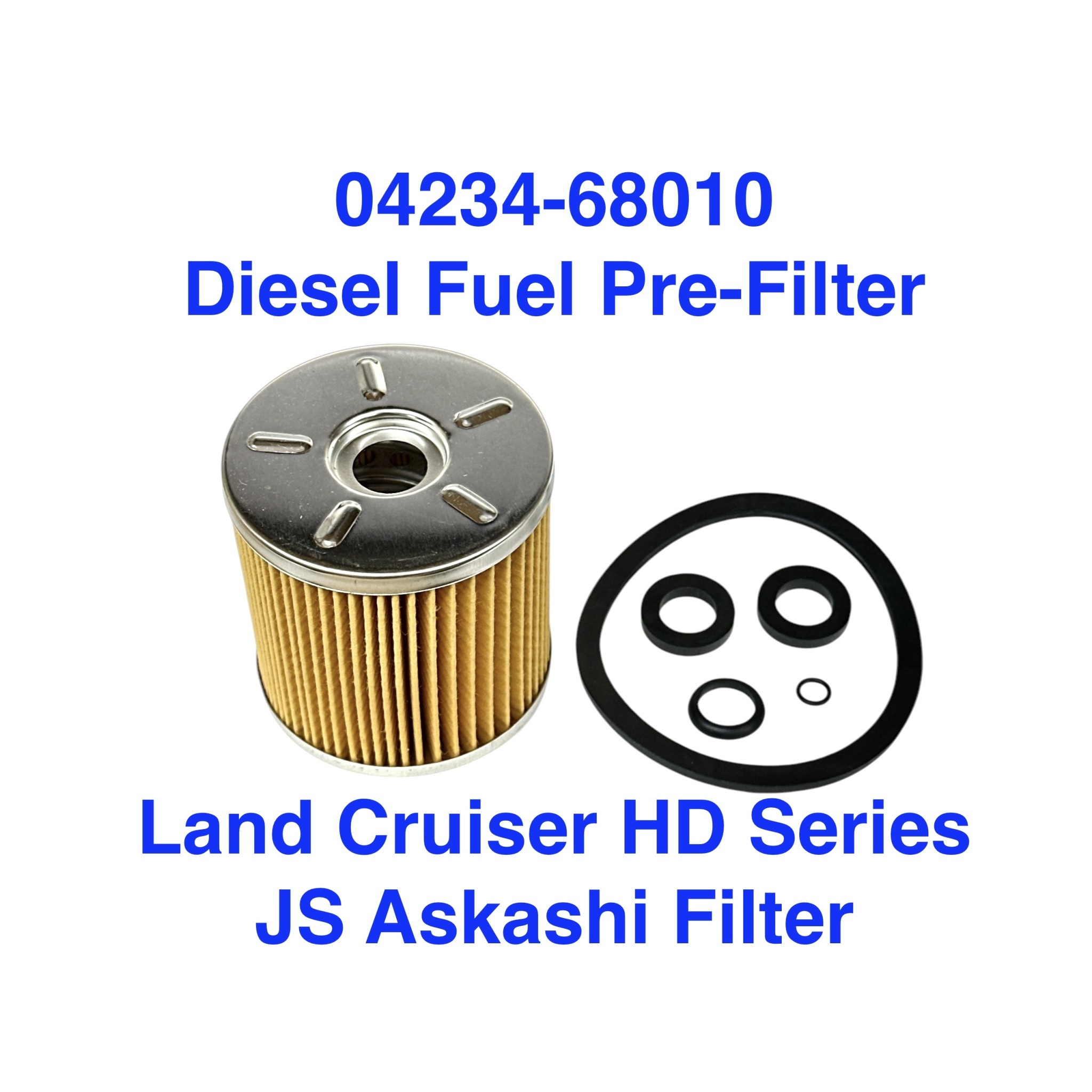 Fuel Filter, Diesel - Diesel Pre-Filter - Toyota - 04234-68010