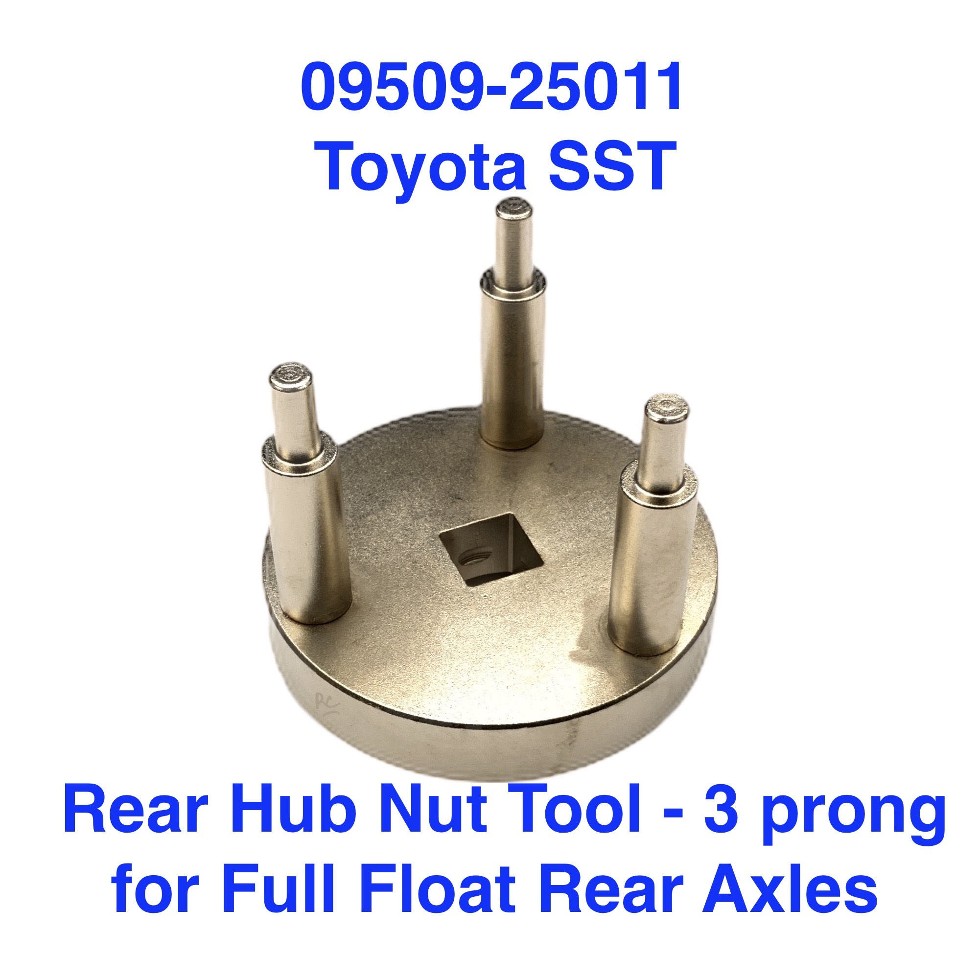Tool - Hub Socket, Rear (three pin) - 80 series FF rear end