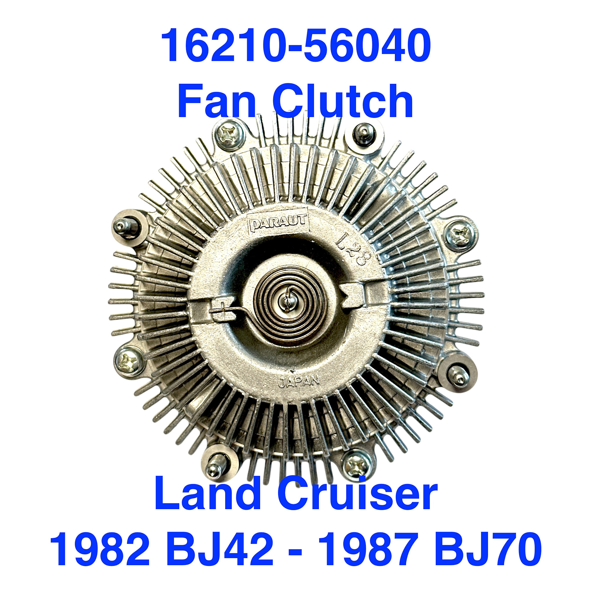 Fan Clutch / Viscous Coupler - Toyota Land Cruiser 1982 BJ42-1987 BJ70 - 16210-56040