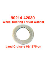 Thrust/Claw Lock Washer, Spindle Bearing, Front Outer - Land Cruiser 09/1975-on - 90214-42030