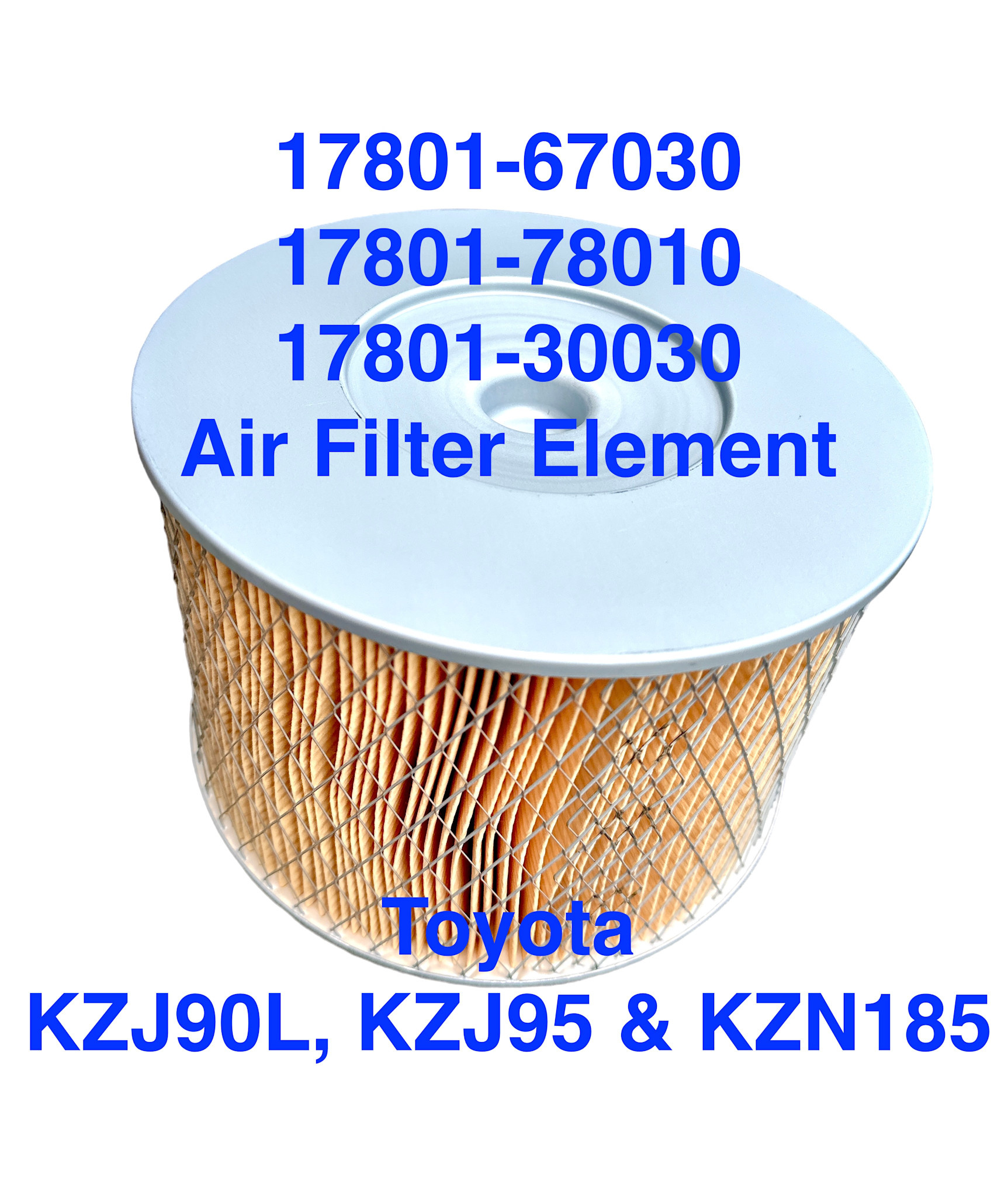 Air Filter KZJ90L, KZJ95, KZN185 - 17801-67030