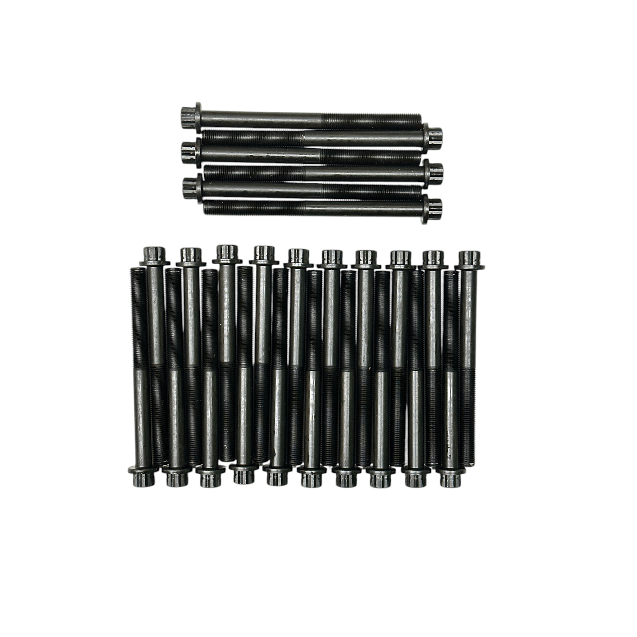 Bolts, Cylinder Head (Set) - Toyota Land Cruiser 1HD-FT, 1HD-FTE -  (26 pcs) 90910-02119 (20) + 90910-02096 (6) Genuine Toyota