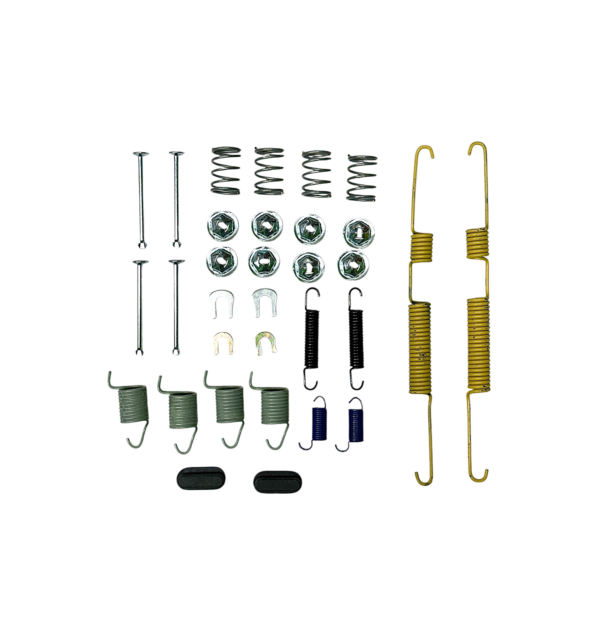 Brake Hardware Kit, Drum Brake (combi kit) - Land Cruiser 08/80 - 08/92 w/self-adjusting drum brakes - RC-Combi LC Drum Brakes