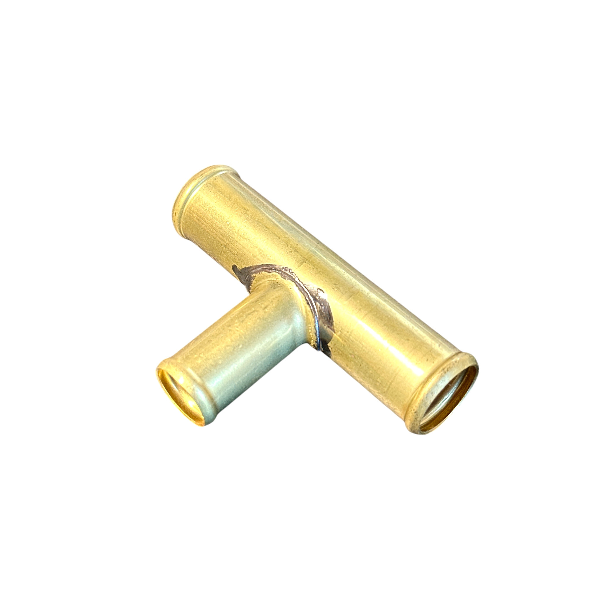 Tee, Heater Hose - Brass - Toyota Land Cruiser 70, 80 & 100 Series - 87248-95400