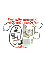 Timing Component Kit (11 pcs) - Toyota 1HDT, 1HZ, 1PZ - 94T Belt + WP + VCG