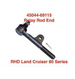 RH Inner Tie/Relay Rod (21mm) - RHD models only - Land Cruiser 80 Series HDJ81 45044-69115 OEM