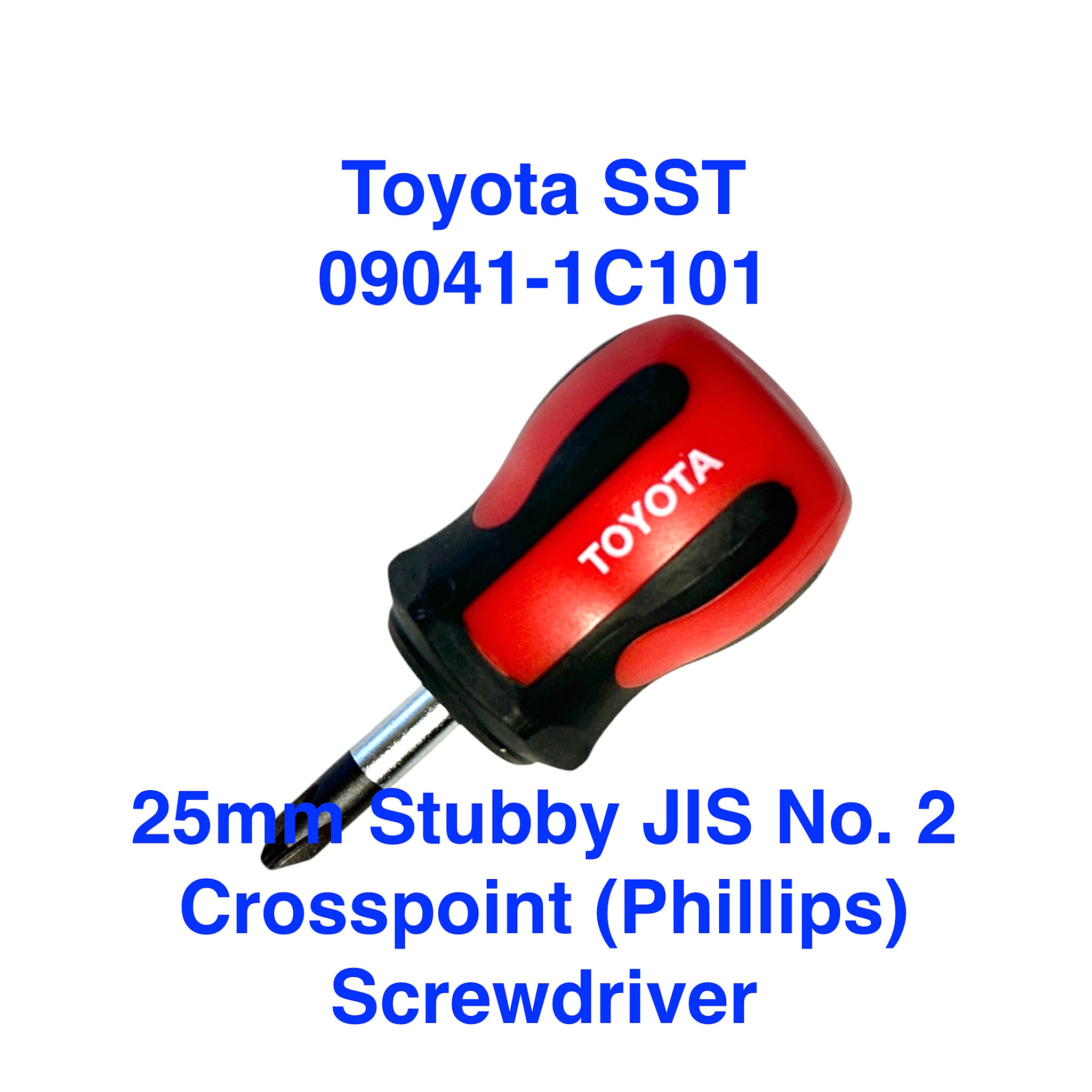 Toyota SST - Toyota JIS Crosspoint No. 2 (Phillips) Screwdriver 25mm - 09041-1C111