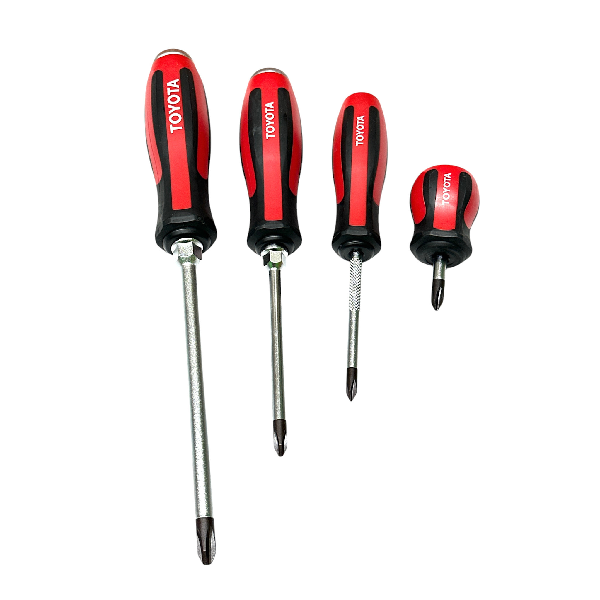 Toyota SST - JIS Crosspoint Screwdriver Set (#1, 2x #2, #3) - 4 Pcs. - 09041-1C1xx