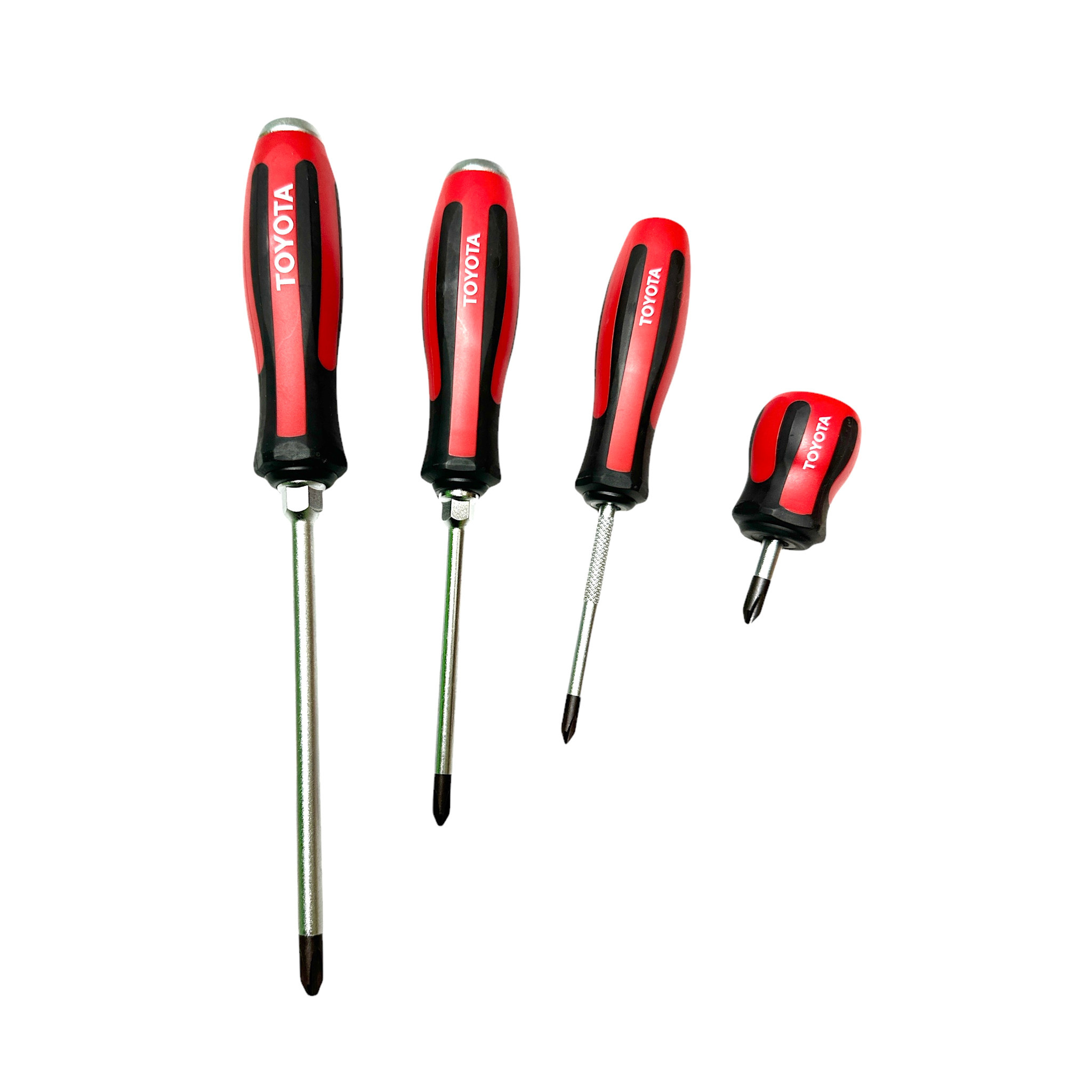 Toyota SST - JIS Crosspoint Screwdriver Set (#1, 2x #2, #3) - 4 Pcs. - 09041-1C1xx