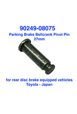 Pin for parking brake bellcrank pivot - Disc Brakes 27mm - Land Cruiser - 90249-08075