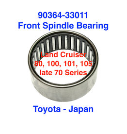 Spindle Bearing, Front - Land Cruiser 80 Series use w/brass bushing (Koyo) 90364-33011