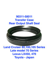 Transfer Case Rear Output Shaft Seal - Land Cruiser 80 Series - 90311-58011
